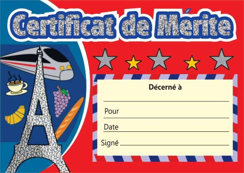 FRENCH CERTIFICATE OF MERIT - Image 4