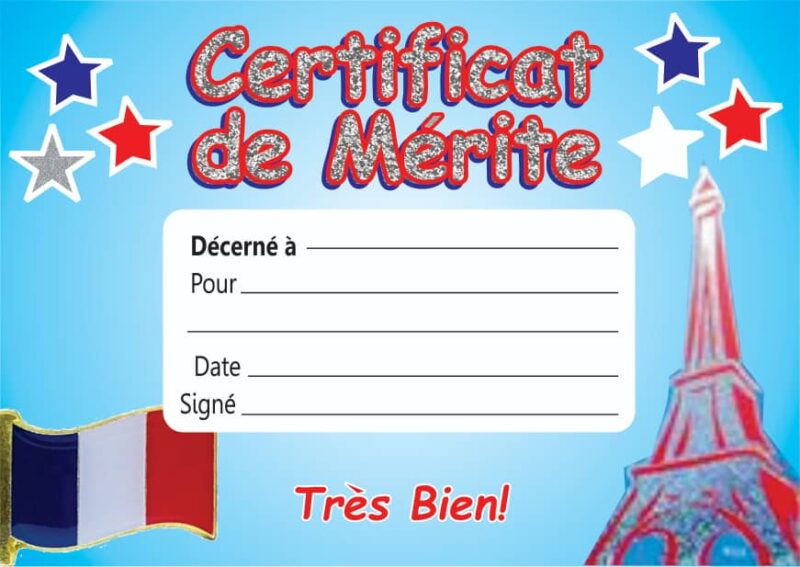 FRENCH CERTIFICATE OF MERIT - Image 3